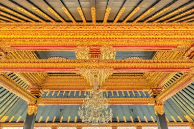 YOGYAKARTA, INDONESIA - APRIL 2019: Kraton Palace in sunny weather