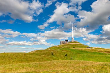 beautiful landscape in  Auvergne, historical region of France