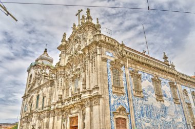Porto, Portugal - June 2021: Historical center in summertime, HDR image
