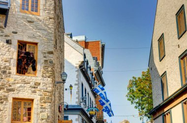 Quebec City, QC, Canada - September 2017 : Historical center view, HDR Image