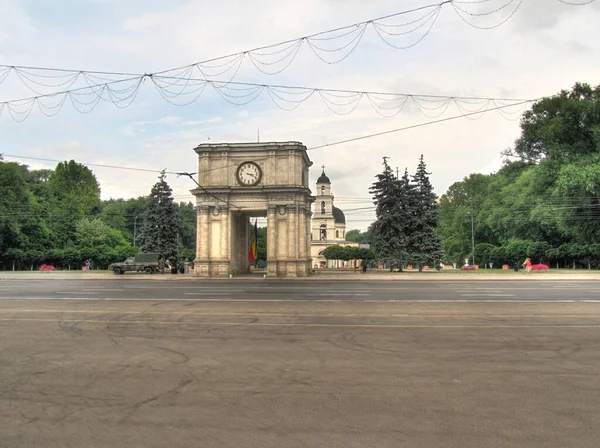 Chisinau Moldova July 2013 Historical Center Summertime — Fotografia de Stock