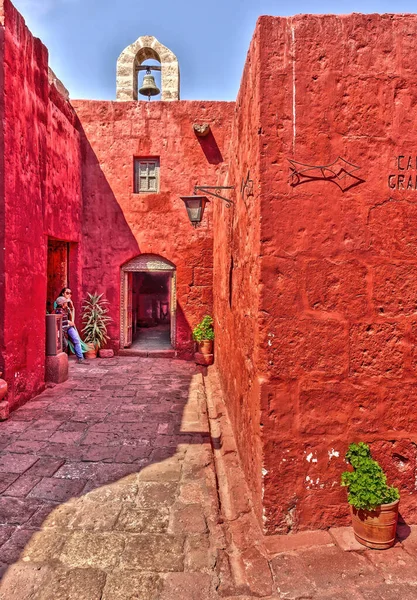 Arequipa Peru May 2019 Monastery Santa Catalina Siena — Stok fotoğraf