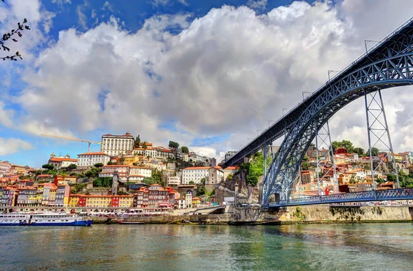 Porto Portugal June 2021 Historical Center Summertime Hdr Image — Stockfoto