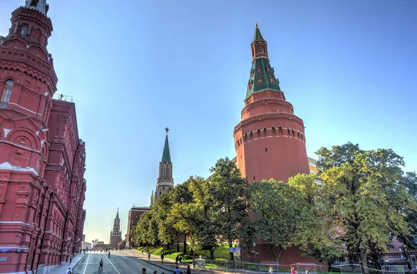 Moscow Russia August 2018 Historical Center Sunny Weather Hdr Image — Photo