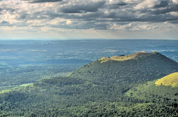 Beautiful Landscape Auvergne Historical Region France — Zdjęcie stockowe