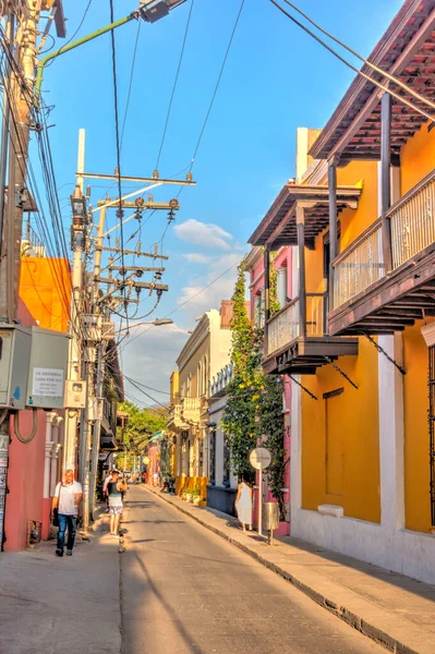 Santa Marta Colombia April 2019 Historical Center Sunny Weather — Foto de Stock