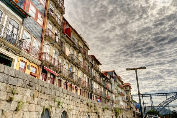 Porto Portugal June 2021 Historical Center Summertime Hdr Image — Stock fotografie