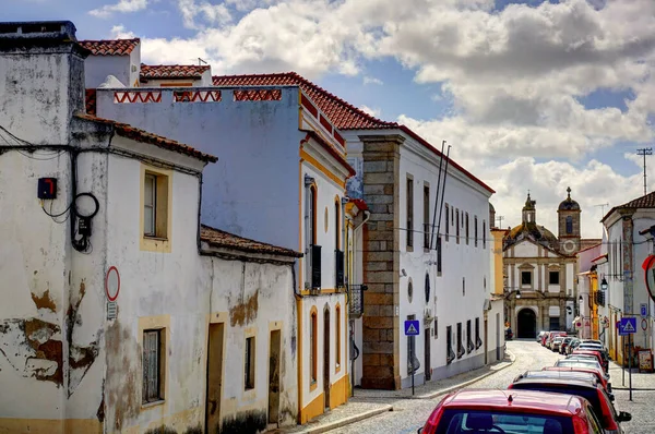 Historical Architecture Evora Portugal Europe — ストック写真