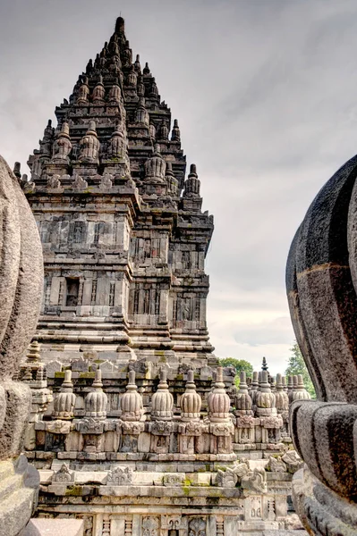 Templo Prambanan Java Indonésia — Fotografia de Stock