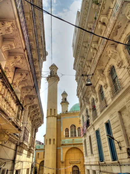 Algiers Algeria March 2020 Colonial Architecture Sunny Weather Hdr Image — 스톡 사진