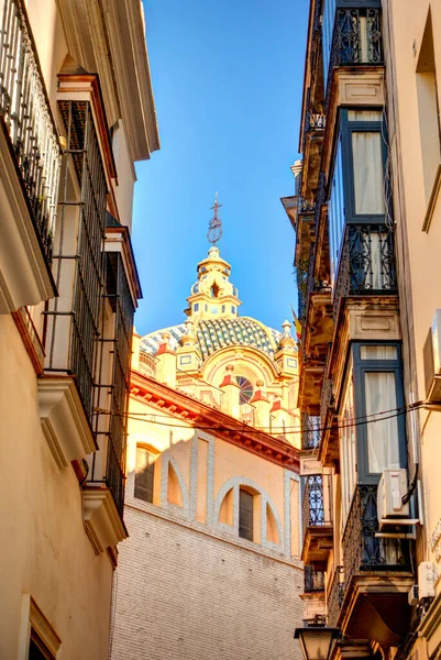 Sevilla Spain January 2019 Historical Center Sunny Weather — ストック写真