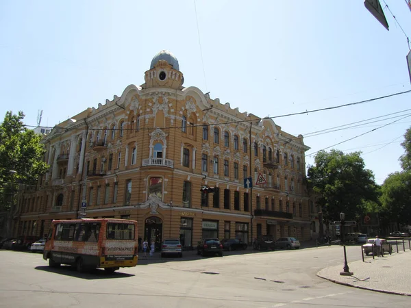 Odessa Ukraine July 2013 Historical Center Summertime — Zdjęcie stockowe
