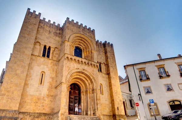 Coimbra Portugal July 2019 Historical Center Sunny Weather —  Fotos de Stock