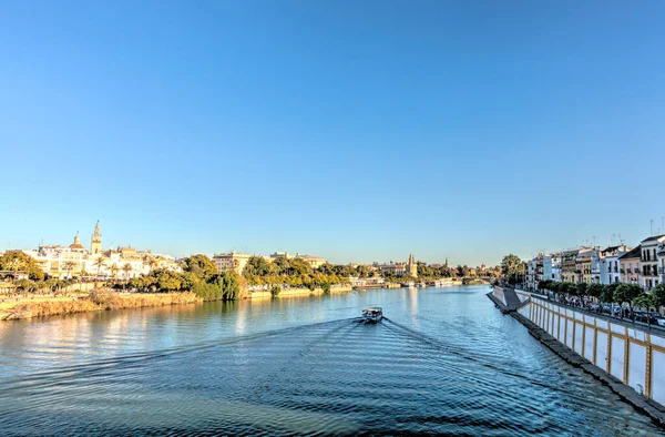 Sevilla Spain January 2019 Historical Center Sunny Weather — Zdjęcie stockowe