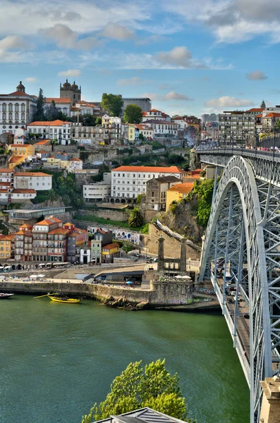 Porto Portugal June 2021 Historical Center Summertime Hdr Image — 스톡 사진