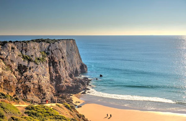 Marinha Beach View Portugal – stockfoto