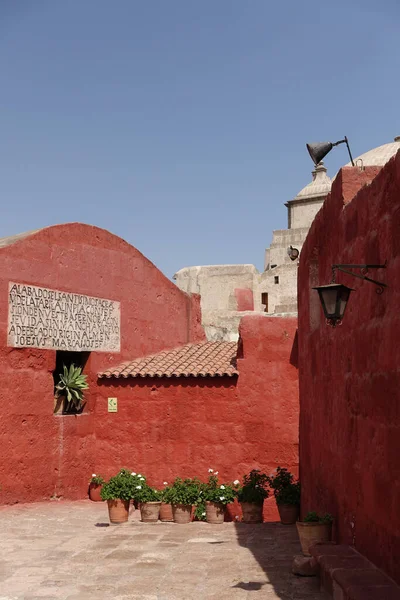 Arequipa Peru May 2019 Monastery Santa Catalina Siena — Fotografia de Stock