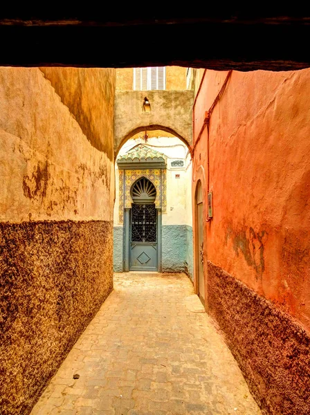 Oran, Algeria - March 2016 : Historical center in springtime 
