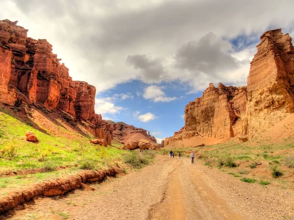 Beautiful Charyn Canyon Kazakhstan — Foto de Stock