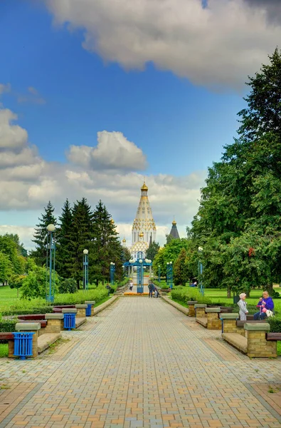 Minsk Belarus September 2017 City Center Summertime — 스톡 사진