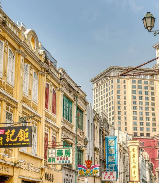 Architecture Details Macau City Center Hdr Image — Stok fotoğraf