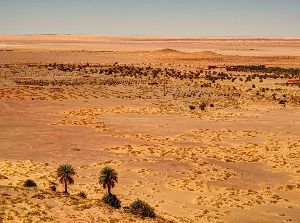 Timimoun Algeria March 2016 Saharan Desert Sunny Weather — Stok fotoğraf