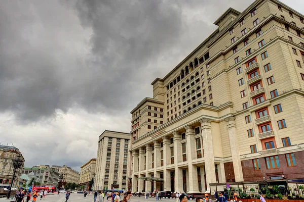 Moscow Russia August 2018 Historical Center Cloudy Weather — Stockfoto