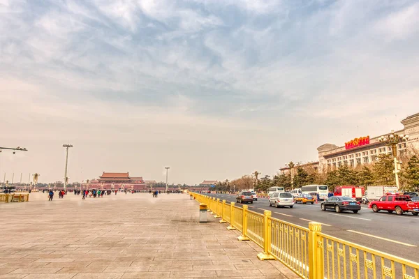 Beijing Capital China Famous Its Ancient Architecture Monuments — ストック写真