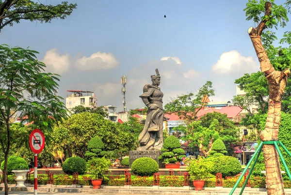 Haiphong Βιετνάμ Νοέμβριος 2020 Ιστορικό Κέντρο Συννεφιασμένο Καιρό — Φωτογραφία Αρχείου