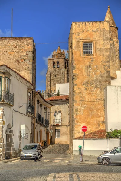 Historical Architecture Evora Portugal Europe — Fotografia de Stock