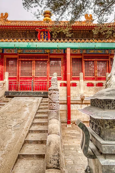 Beijing Capital China Famous Its Ancient Architecture Monuments — 스톡 사진