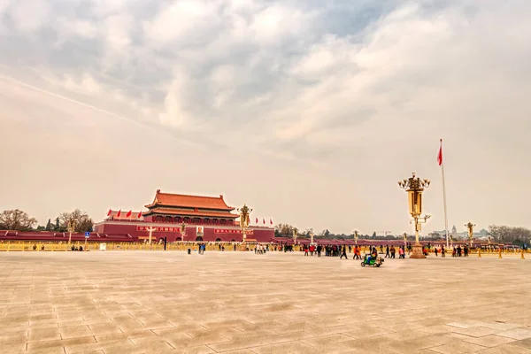 Beijing Capital China Famous Its Ancient Architecture Monuments — Stock Photo, Image