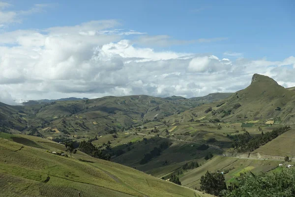 View Mirador Los Volcanes Ecuador — Stock Photo, Image