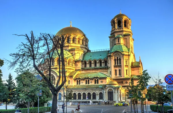 Sofia Bulgaria April 2021 Historical Center Springtime — Photo