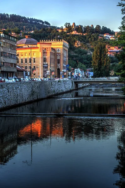 Sarajevo Capital Largest City Bosnia Herzegovina — Fotografia de Stock