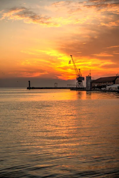 Thessaloniki Greece Beautiful View Atmosphere Sunset — Photo