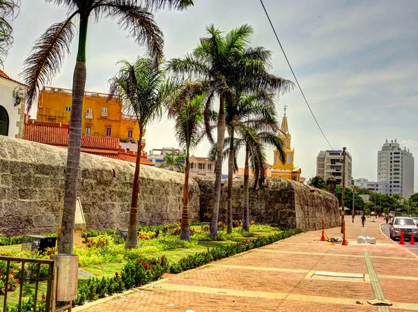 Cartagena Colombia June 2015 City Center Sunny Weather — 图库照片