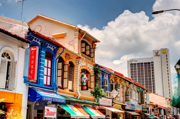 Singapore March 2019 Historical Buildings Joo Chiat Road — Stock Fotó