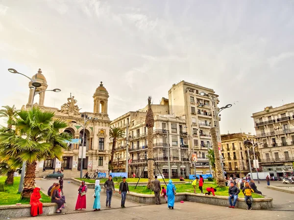 Oran Algeria March 2016 Historical Center Springtime — Fotografia de Stock