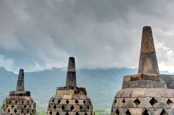 Borobudur神庙 印度尼西亚 — 图库照片