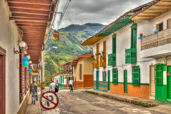 Hdr Image Made Jardin Antioquia Colombia — 图库照片