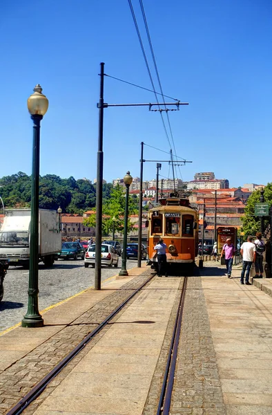 Porto Portugal June 2021 Historical Center Summertime Hdr Image — 스톡 사진