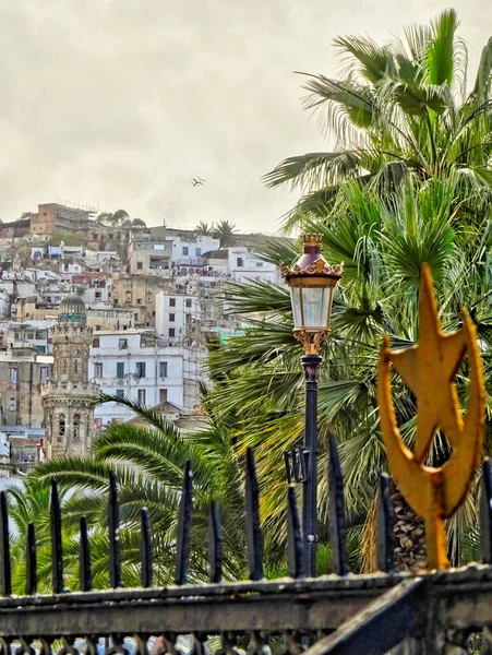 Algiers Algeria March 2020 Colonial Architecture Sunny Weather Hdr Image — ストック写真