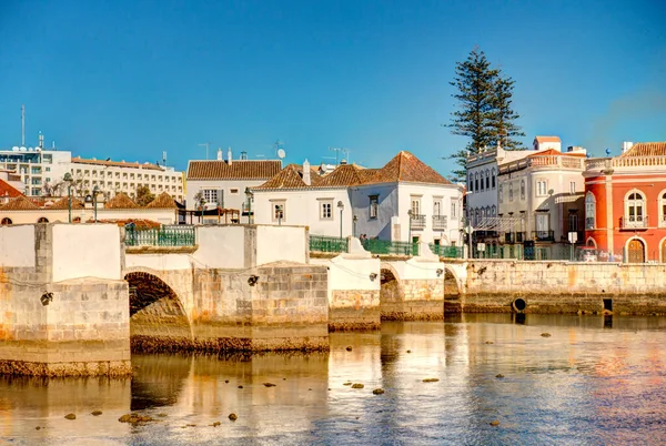 Faro Portugal Январь 2019 Исторический Центр Солнечную Погоду Hdr Изображение — стоковое фото
