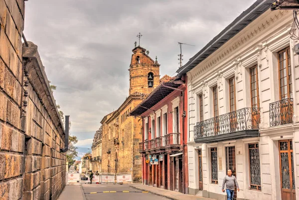 Bogota Colombia April 2019 Historical Center Cloudy Weather — Stockfoto