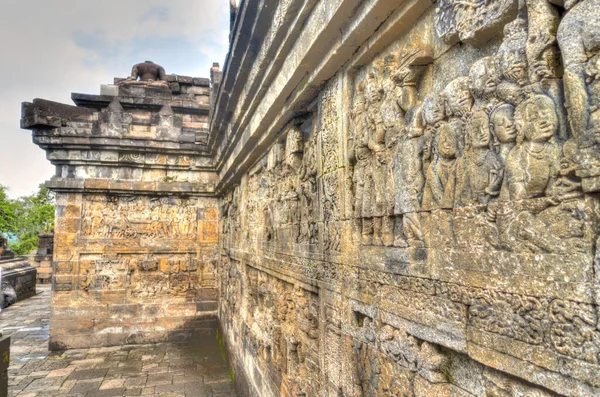 Templo Borobudur Java Indonesia — Foto de Stock