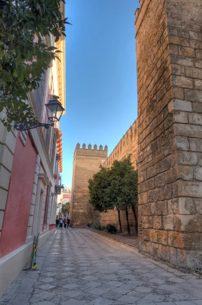 Sevilla Spain January 2019 Historical Center Sunny Weather — Stock Fotó