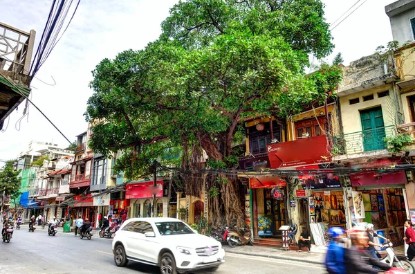 Hanoi Vietnam November 2020 City Center Cloudy Weather — Foto Stock