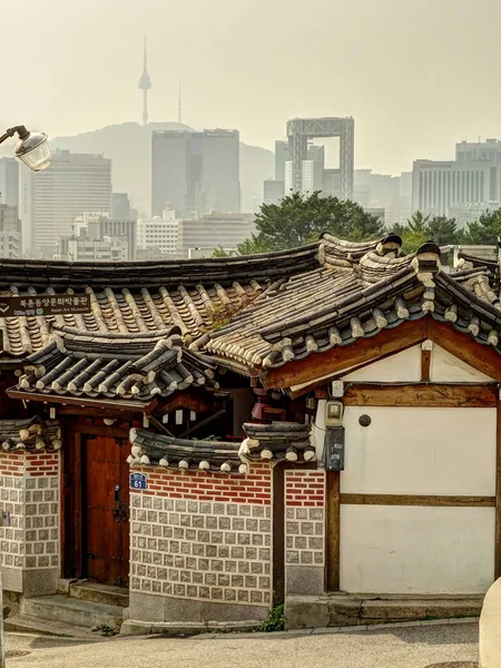 Seoul South Korea September 2016 Historical Center Seoul Sunny Weather — Foto de Stock