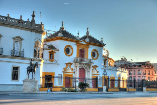 Sevilla Spain January 2019 Bullbogging Arena — стокове фото